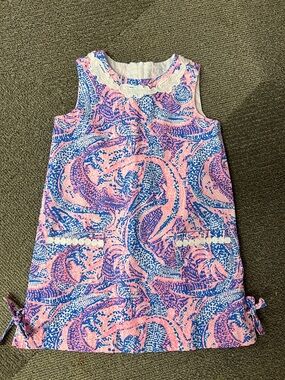 Lilly Pulitzer Alligator Dress Girls 5